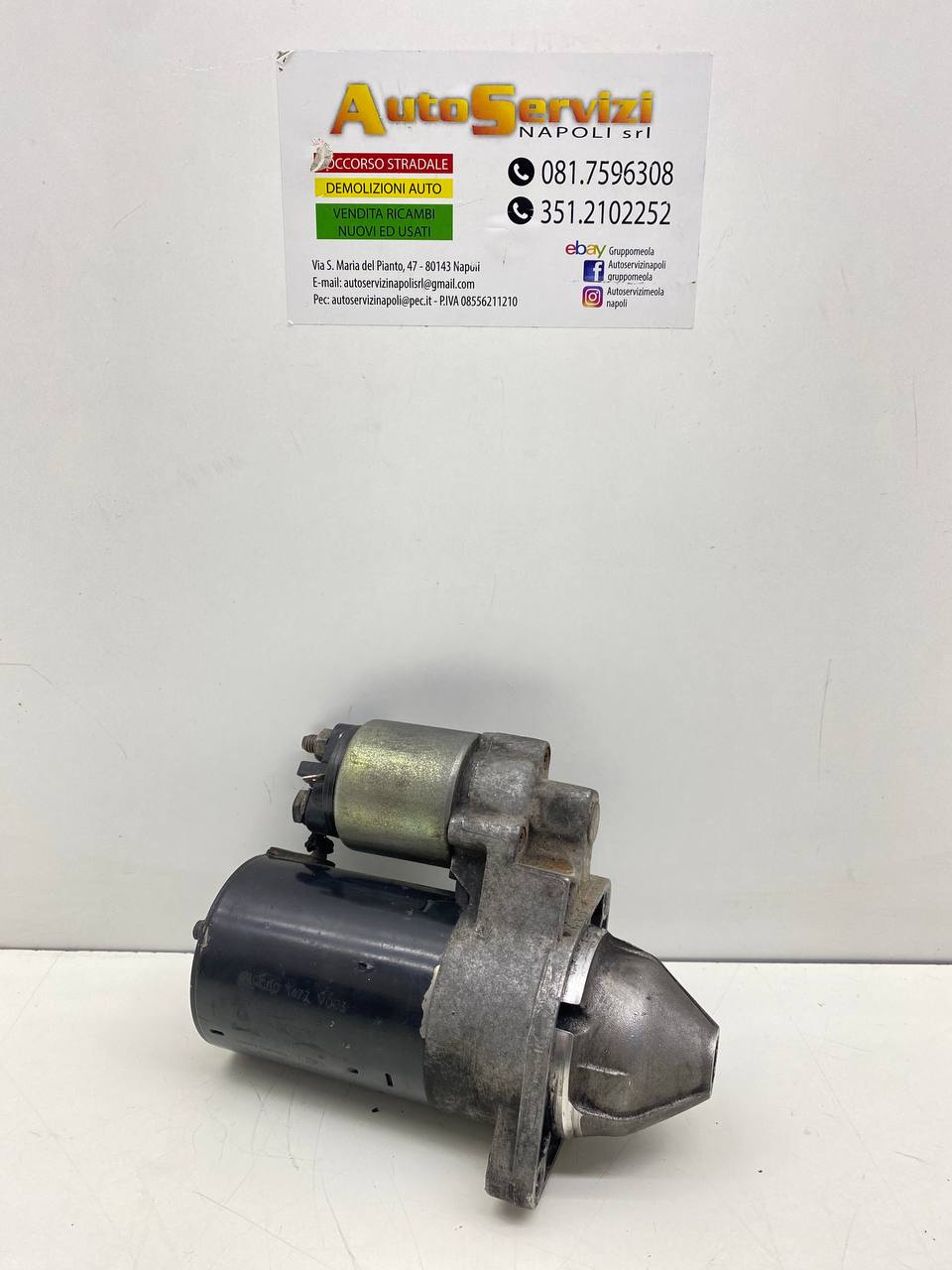 MOTORINO AVVIAMENTO MERCEDES CLASSE C W203 2005 - 001106014 / 0051513901